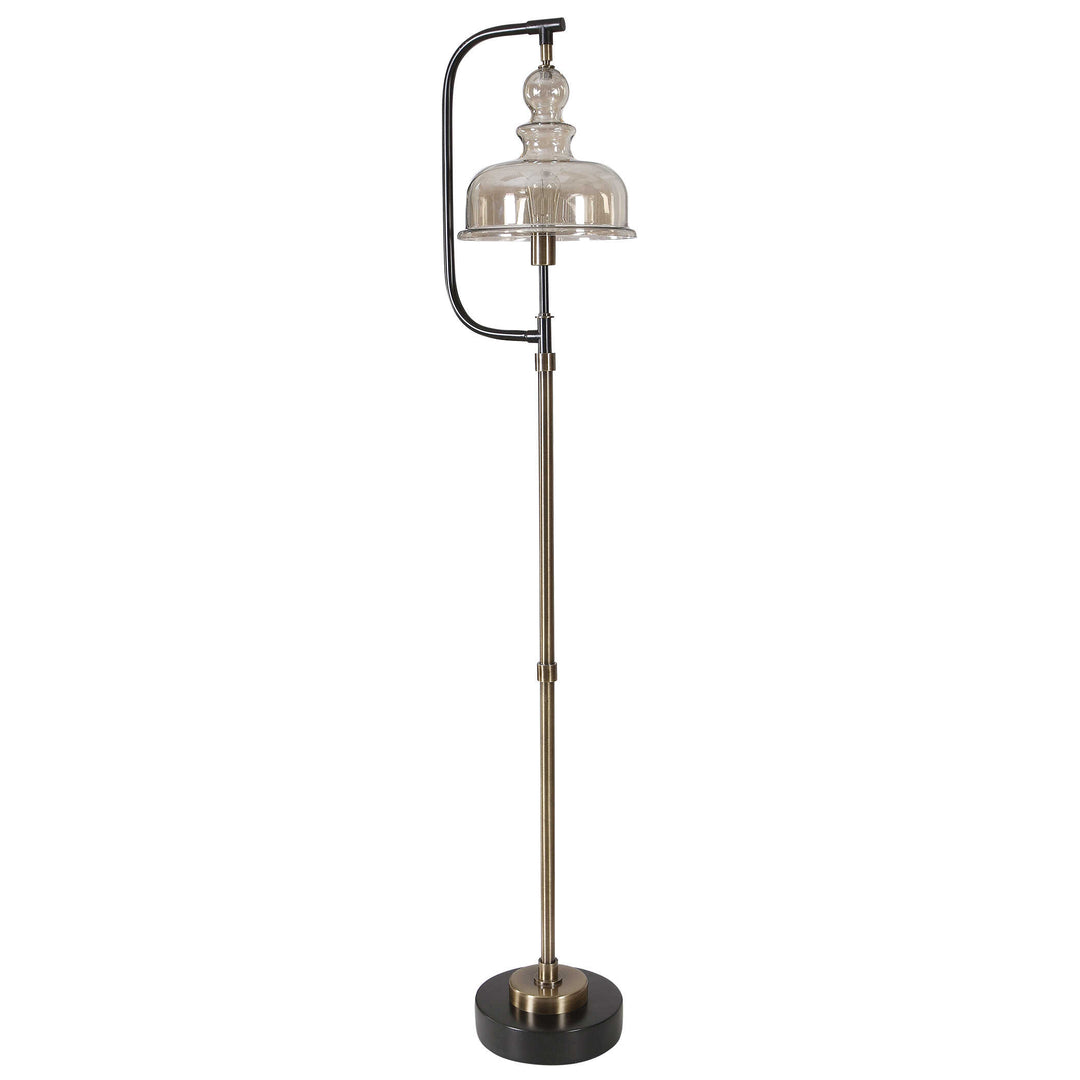American Home Furniture Uttermost Elieser Industrial Floor Lamp