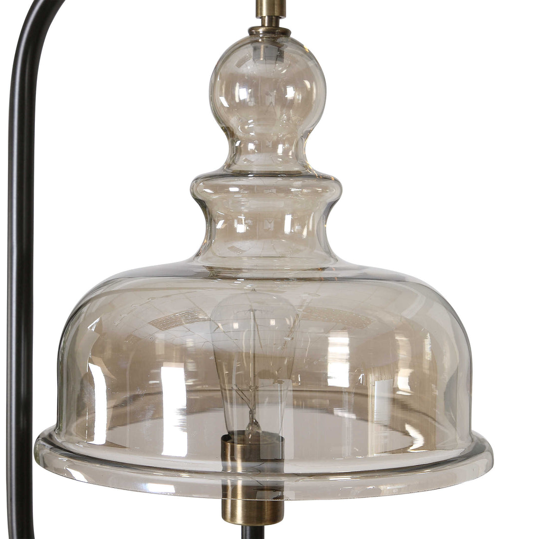 American Home Furniture Uttermost Elieser Industrial Floor Lamp