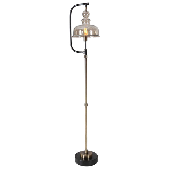 American Home Furniture Uttermost Elieser Industrial Floor Lamp