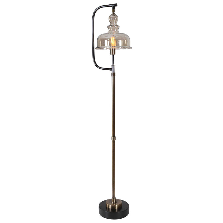 American Home Furniture Uttermost Elieser Industrial Floor Lamp