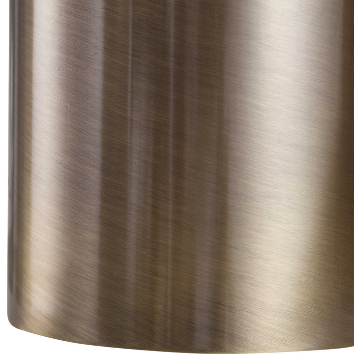 American Home Furniture Uttermost Taria Brushed Brass Table Lamp