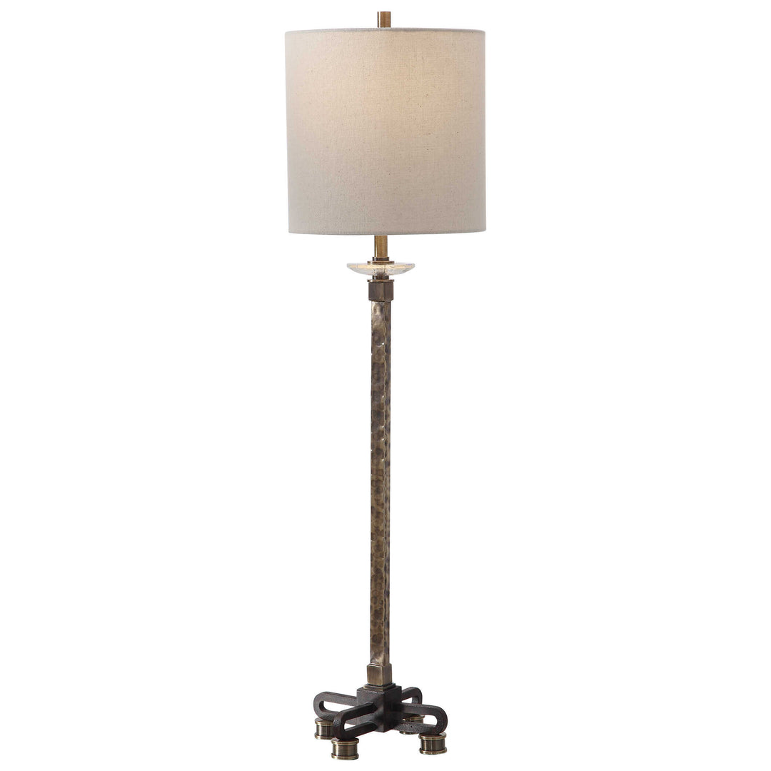 American Home Furniture Uttermost Parnell Industrial Buffet Lamp