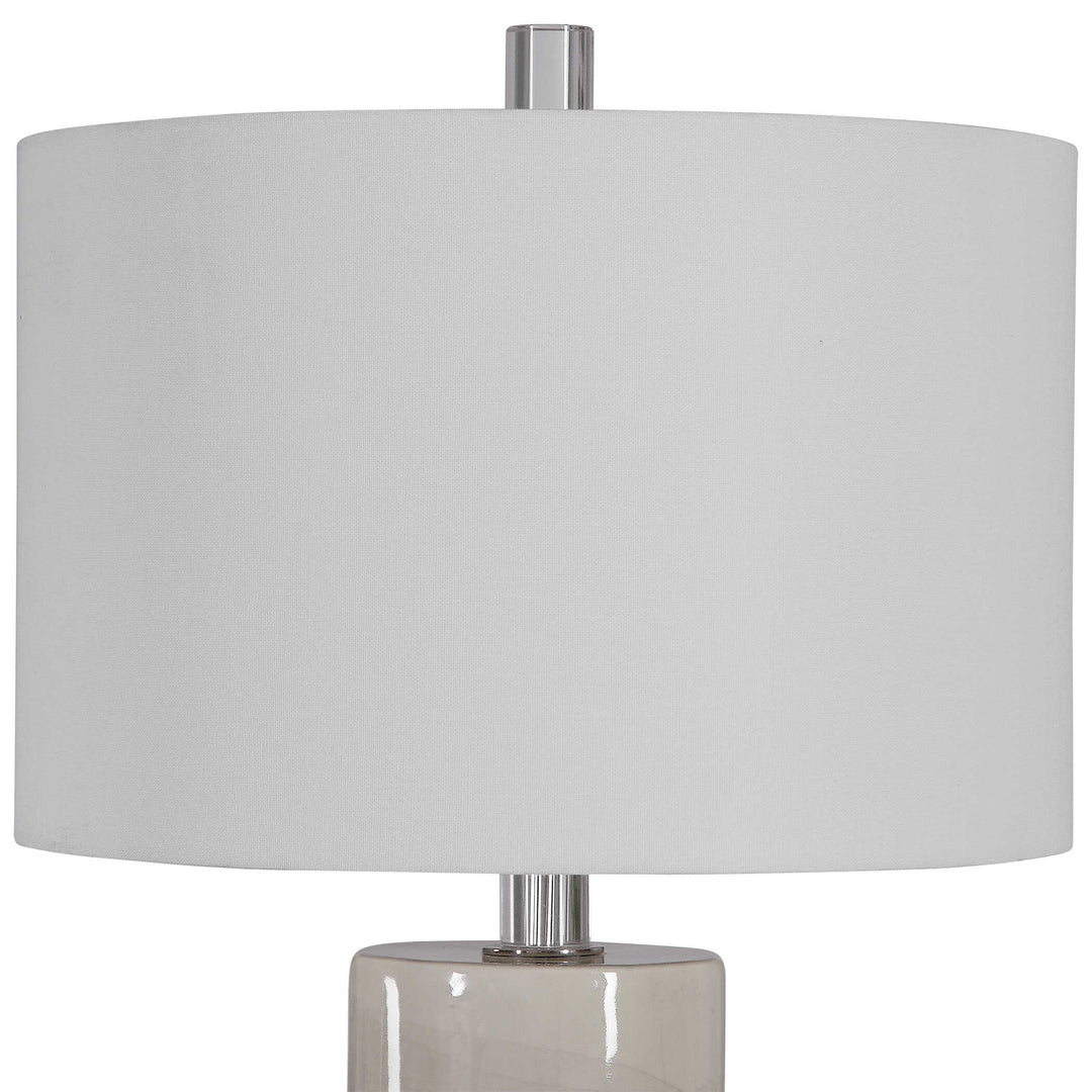 American Home Furniture Uttermost Zesiro Modern Table Lamp