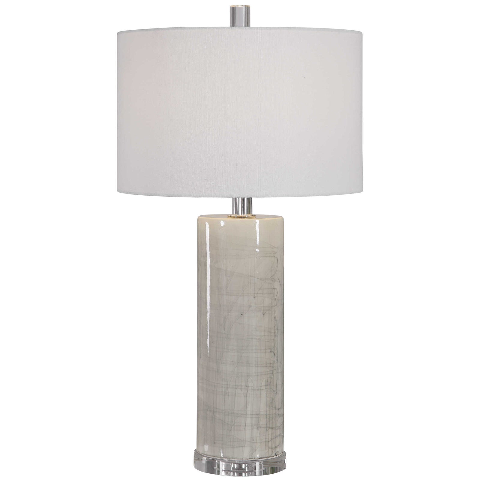 American Home Furniture Uttermost Zesiro Modern Table Lamp