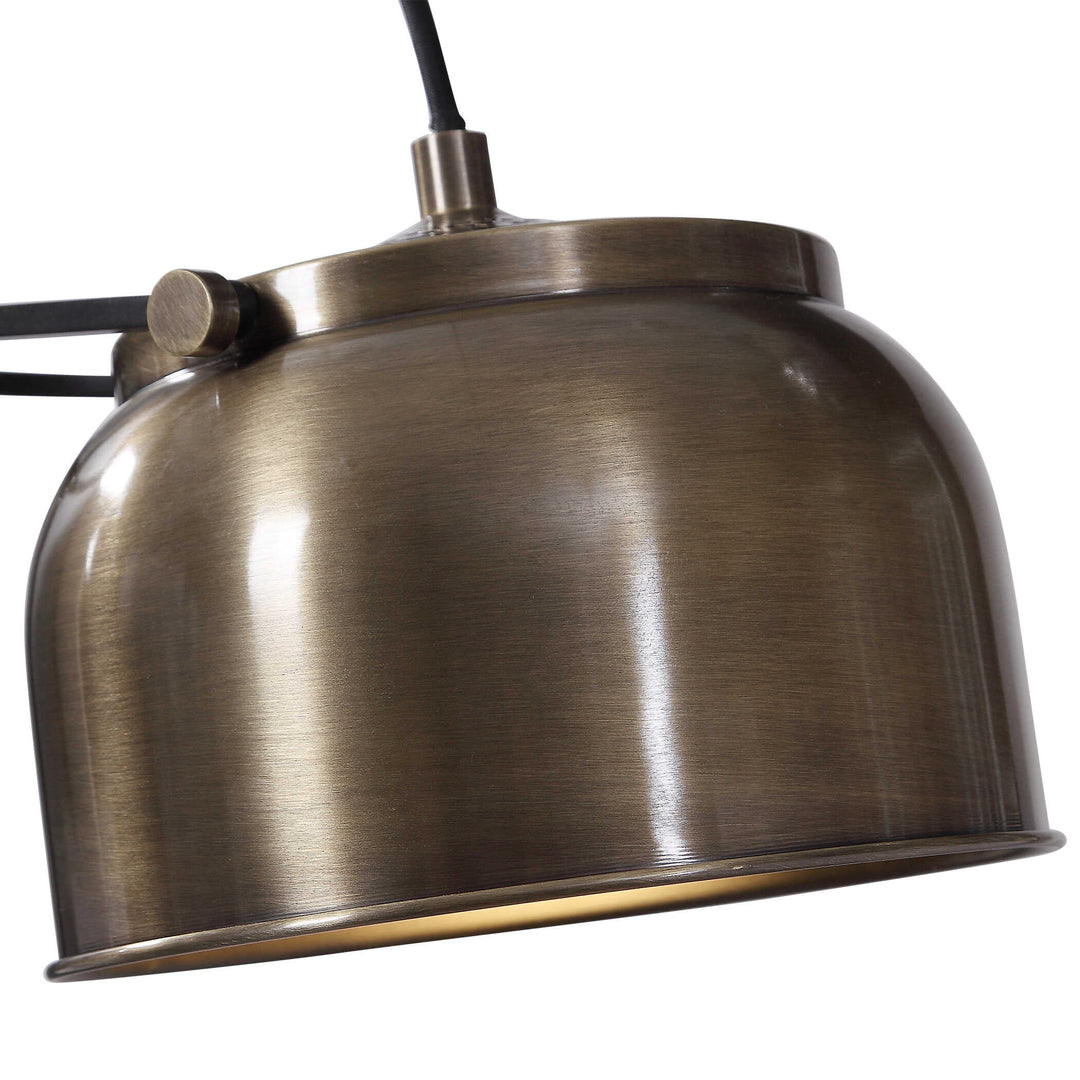 American Home Furniture Uttermost Bessemer Industrial Floor Lamp