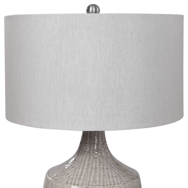 American Home Furniture Uttermost Felipe Gray Table Lamp