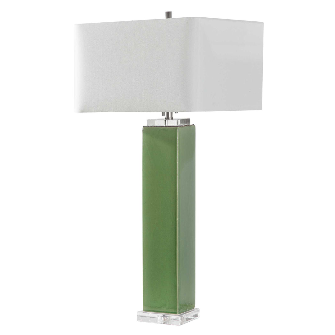 American Home Furniture Uttermost Aneeza Tropical Green Table Lamp
