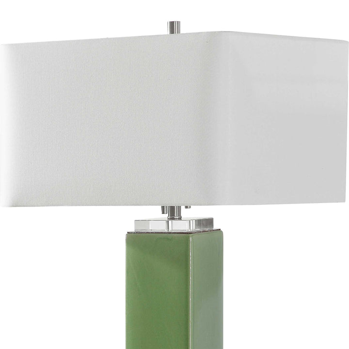 American Home Furniture Uttermost Aneeza Tropical Green Table Lamp