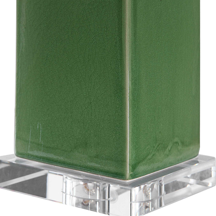 American Home Furniture Uttermost Aneeza Tropical Green Table Lamp