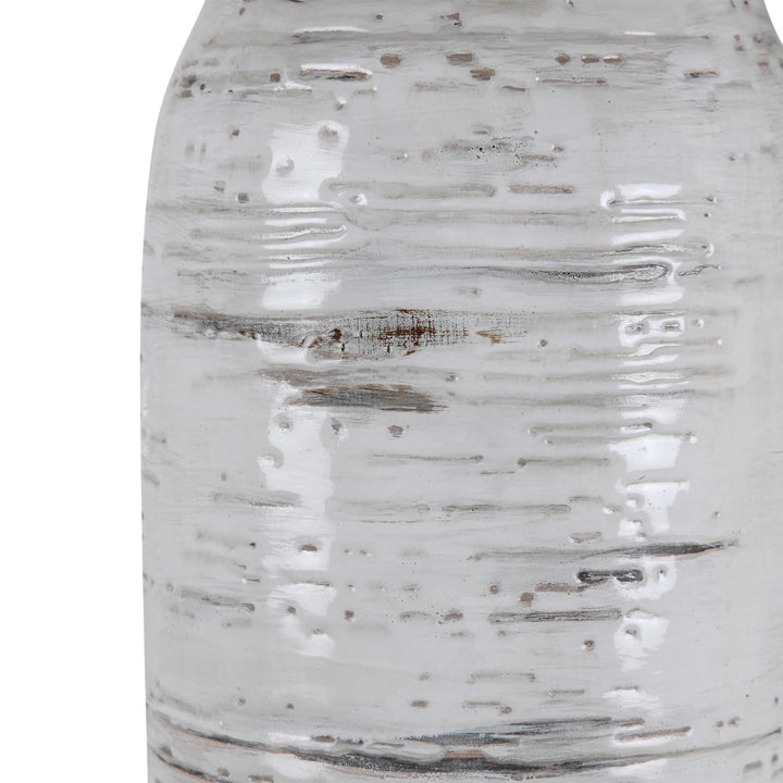 American Home Furniture Uttermost Lenta White Table Lamp