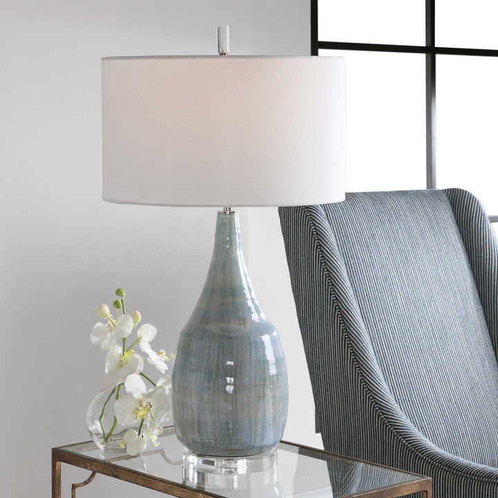 American Home Furniture Uttermost Rialta Coastal Table Lamp