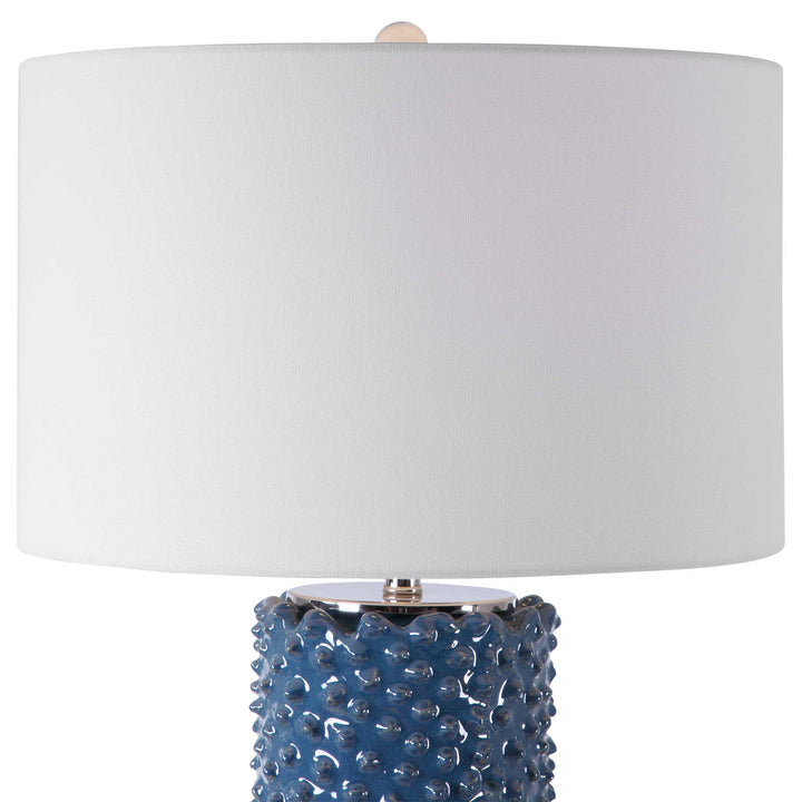 American Home Furniture Uttermost Ciji Blue Table Lamp