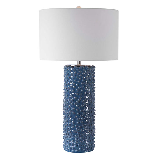 American Home Furniture Uttermost Ciji Blue Table Lamp