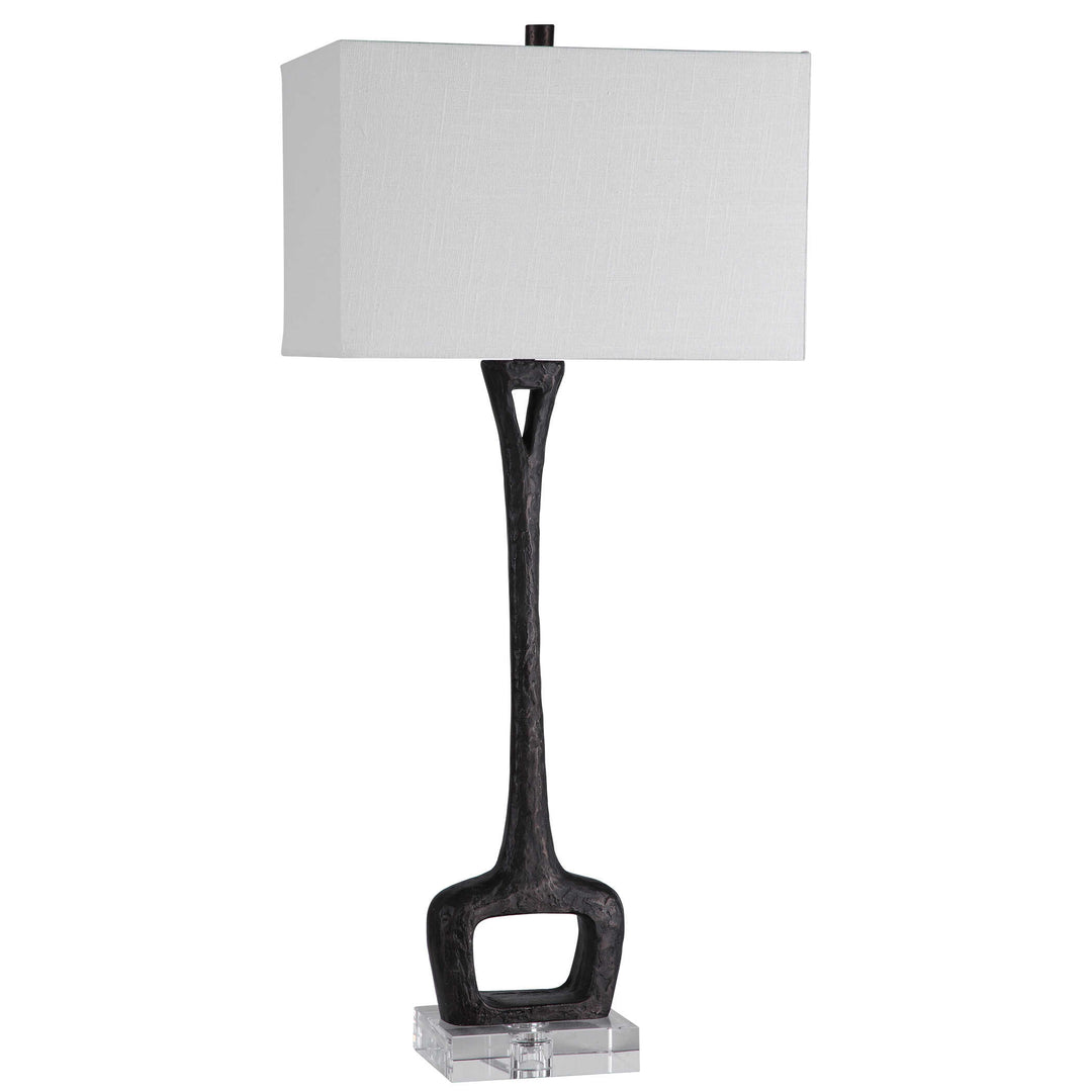 American Home Furniture Uttermost Darbie Iron Table Lamp