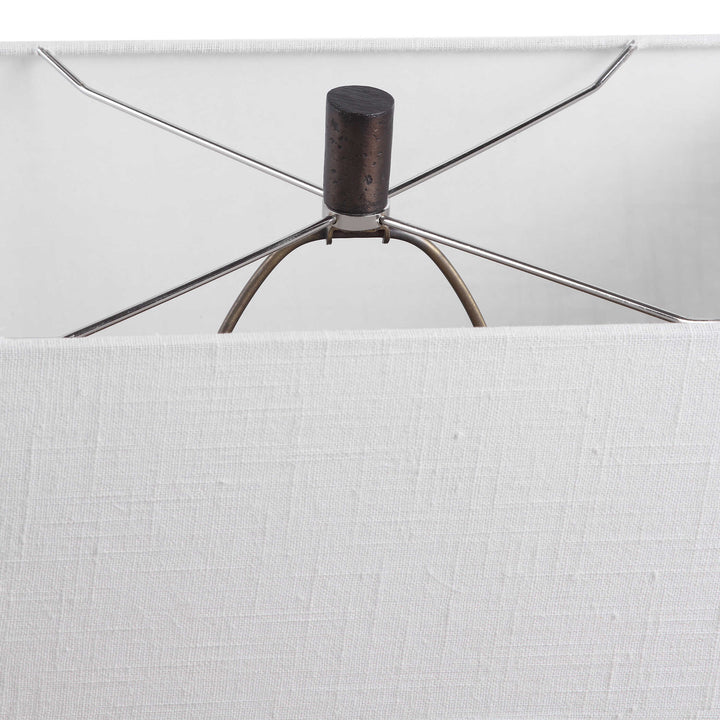 American Home Furniture Uttermost Darbie Iron Table Lamp