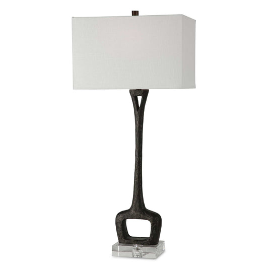 American Home Furniture Uttermost Darbie Iron Table Lamp