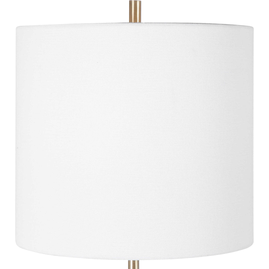 American Home Furniture Uttermost Eloise White Marble Table Lamp