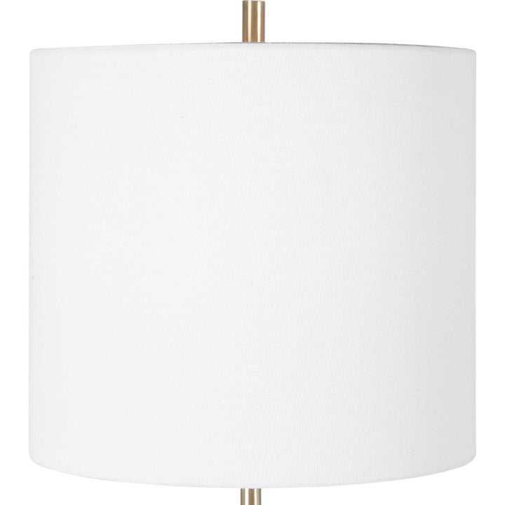 American Home Furniture Uttermost Eloise White Marble Table Lamp