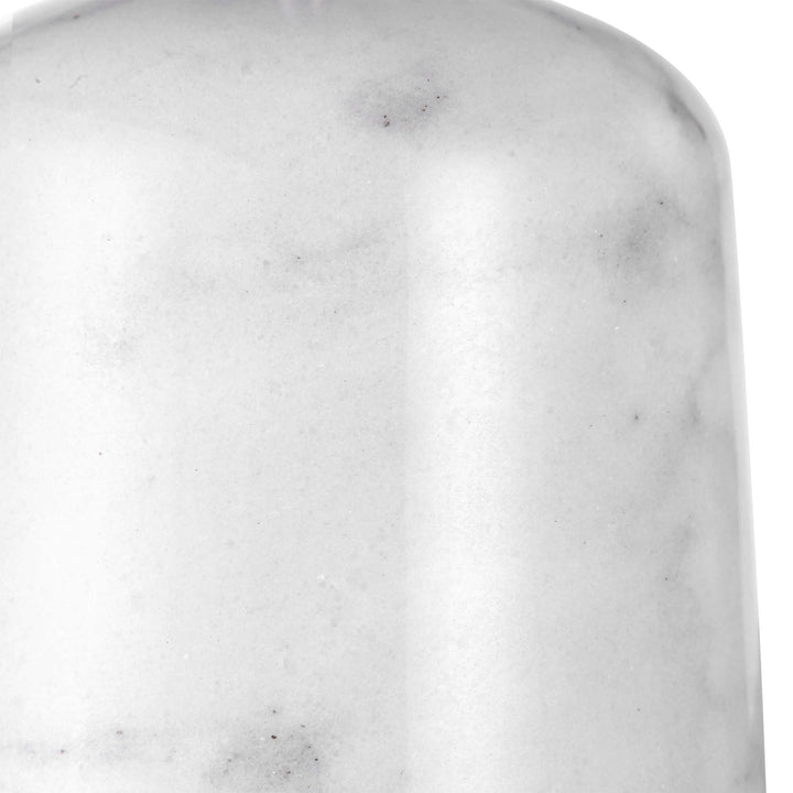 American Home Furniture Uttermost Eloise White Marble Table Lamp