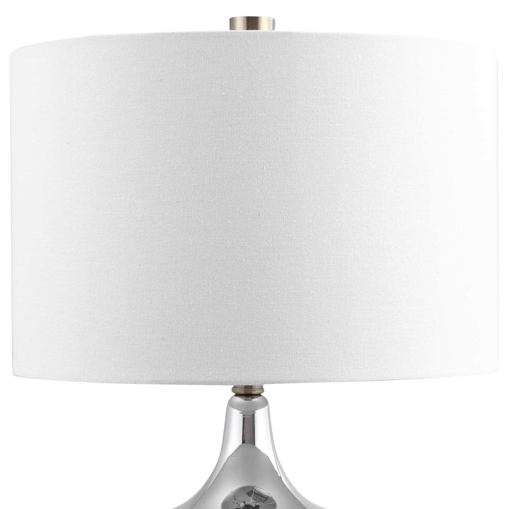 American Home Furniture Uttermost Como Chrome Table Lamp