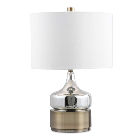 American Home Furniture Uttermost Como Chrome Table Lamp