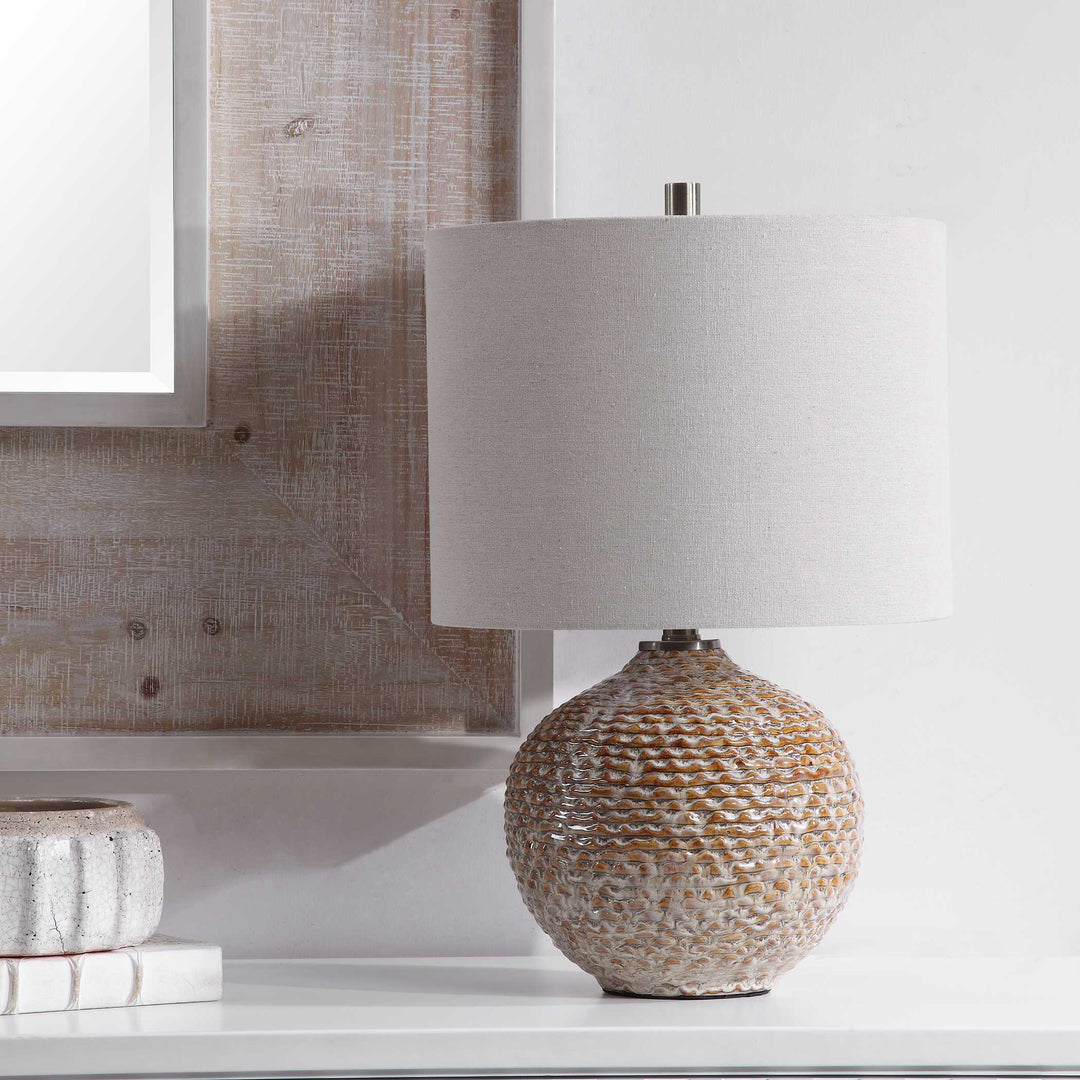 American Home Furniture Uttermost Lagos Rustic Table Lamp