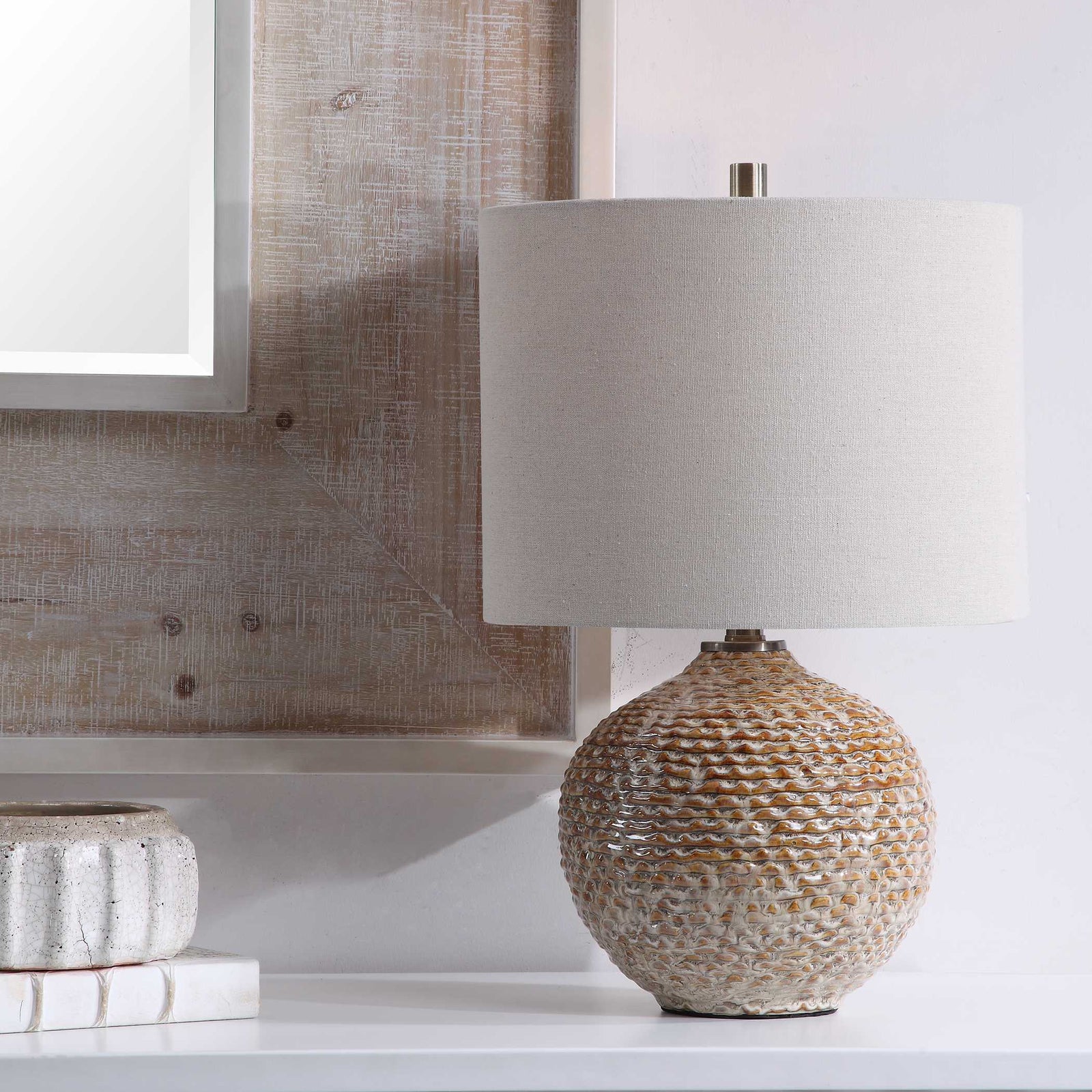 American Home Furniture Uttermost Lagos Rustic Table Lamp