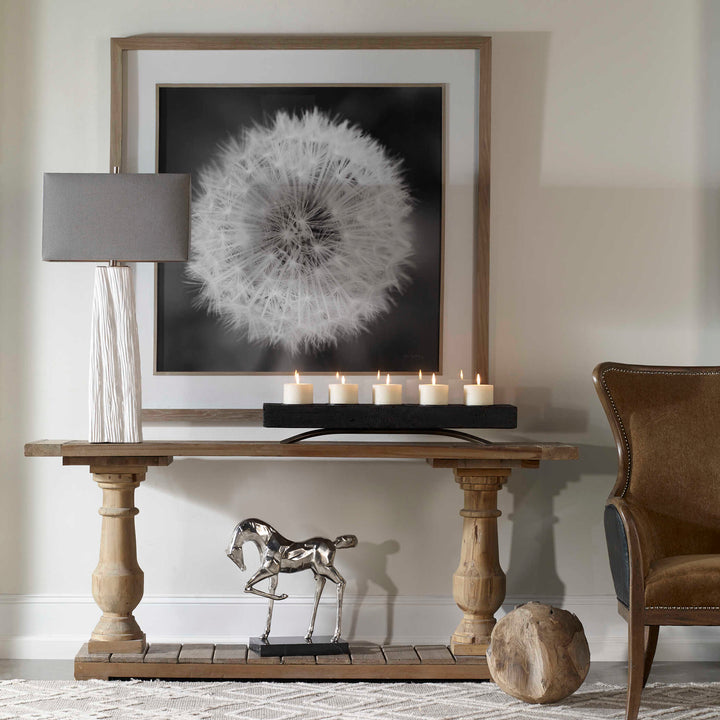 American Home Furniture Uttermost Sycamore White Table Lamp