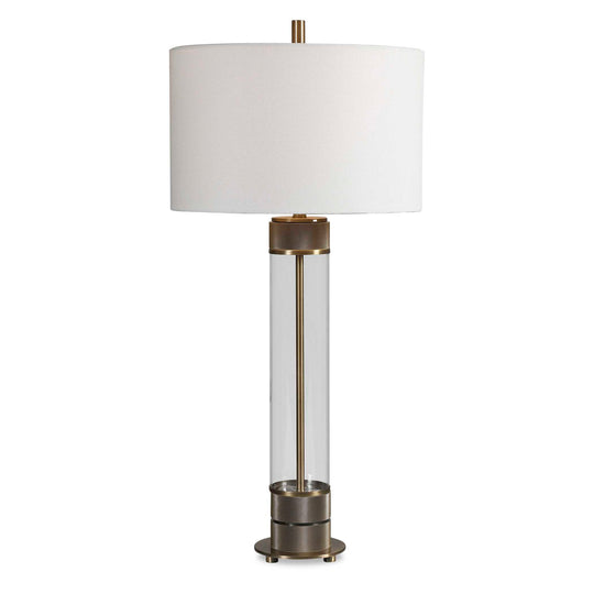 American Home Furniture Uttermost Anmer Industrial Table Lamp
