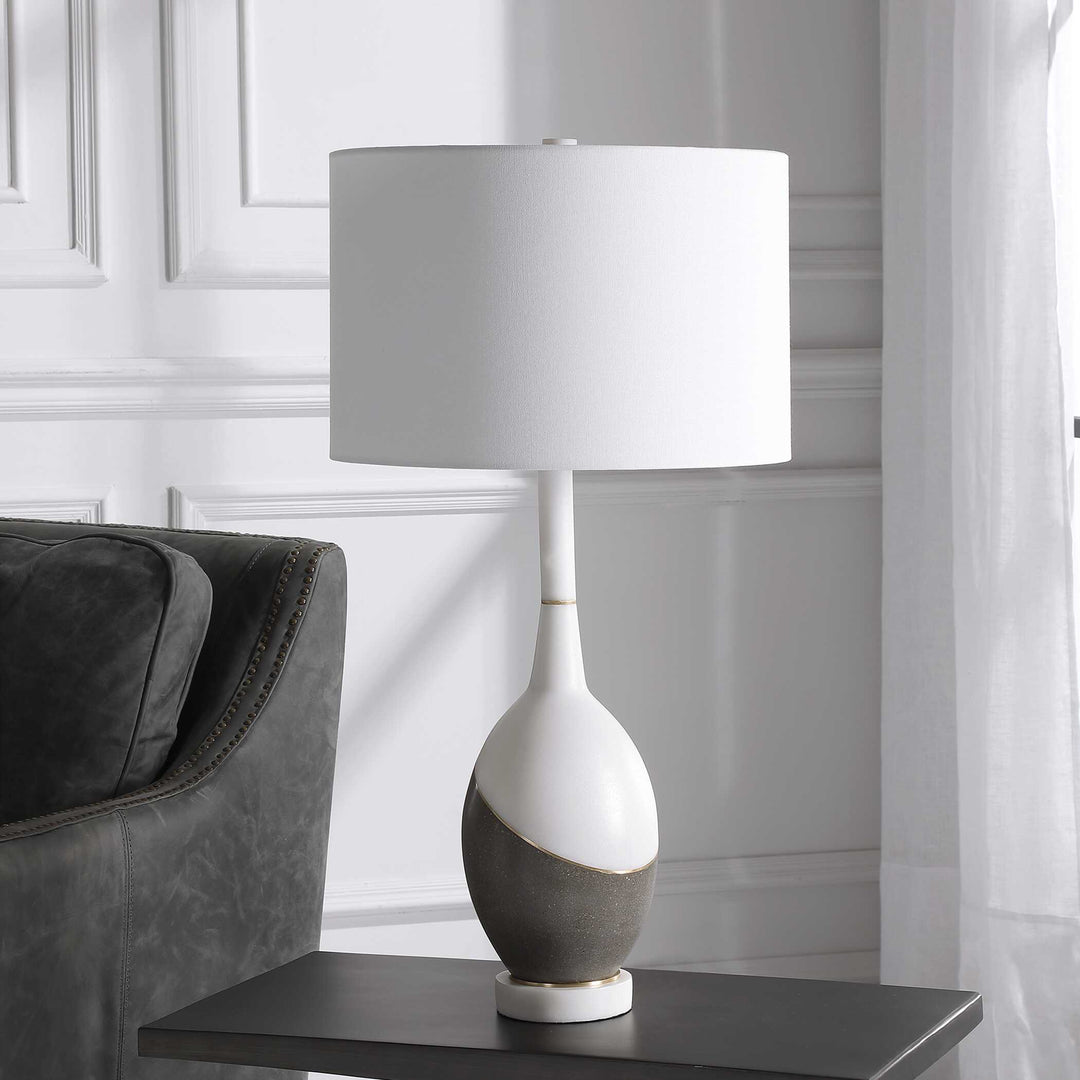 American Home Furniture Uttermost Tanali Modern Table Lamp