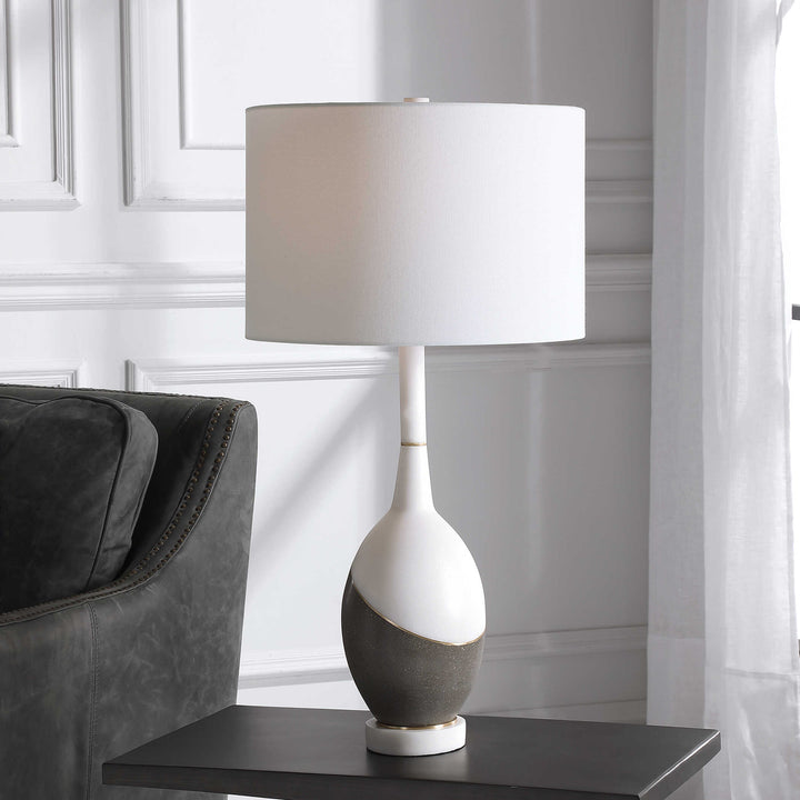 American Home Furniture Uttermost Tanali Modern Table Lamp