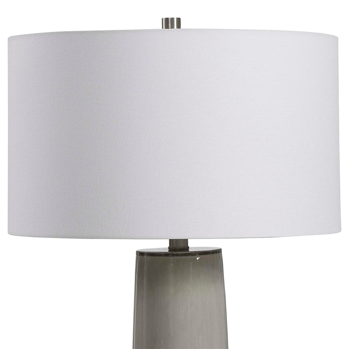 American Home Furniture Uttermost Abdel Gray Glaze Table Lamp