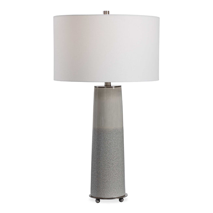American Home Furniture Uttermost Abdel Gray Glaze Table Lamp