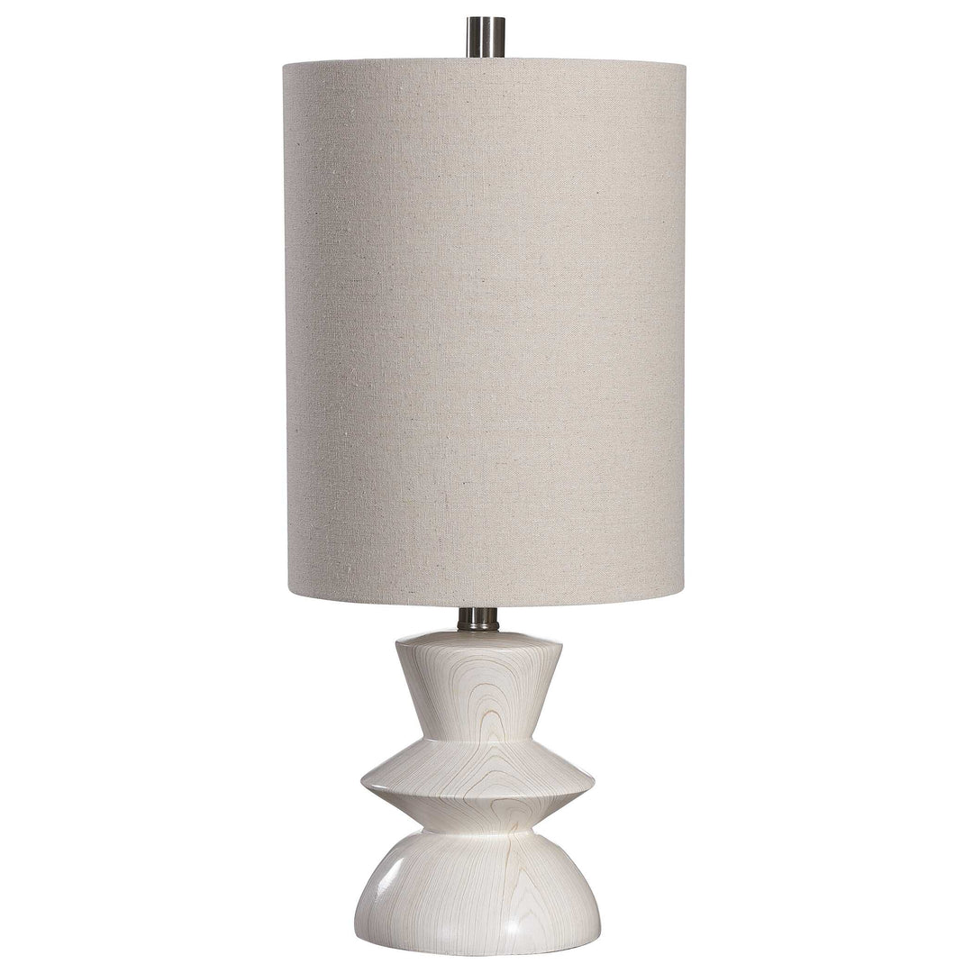 American Home Furniture Uttermost Stevens Bleached Wood Buffet Lamp
