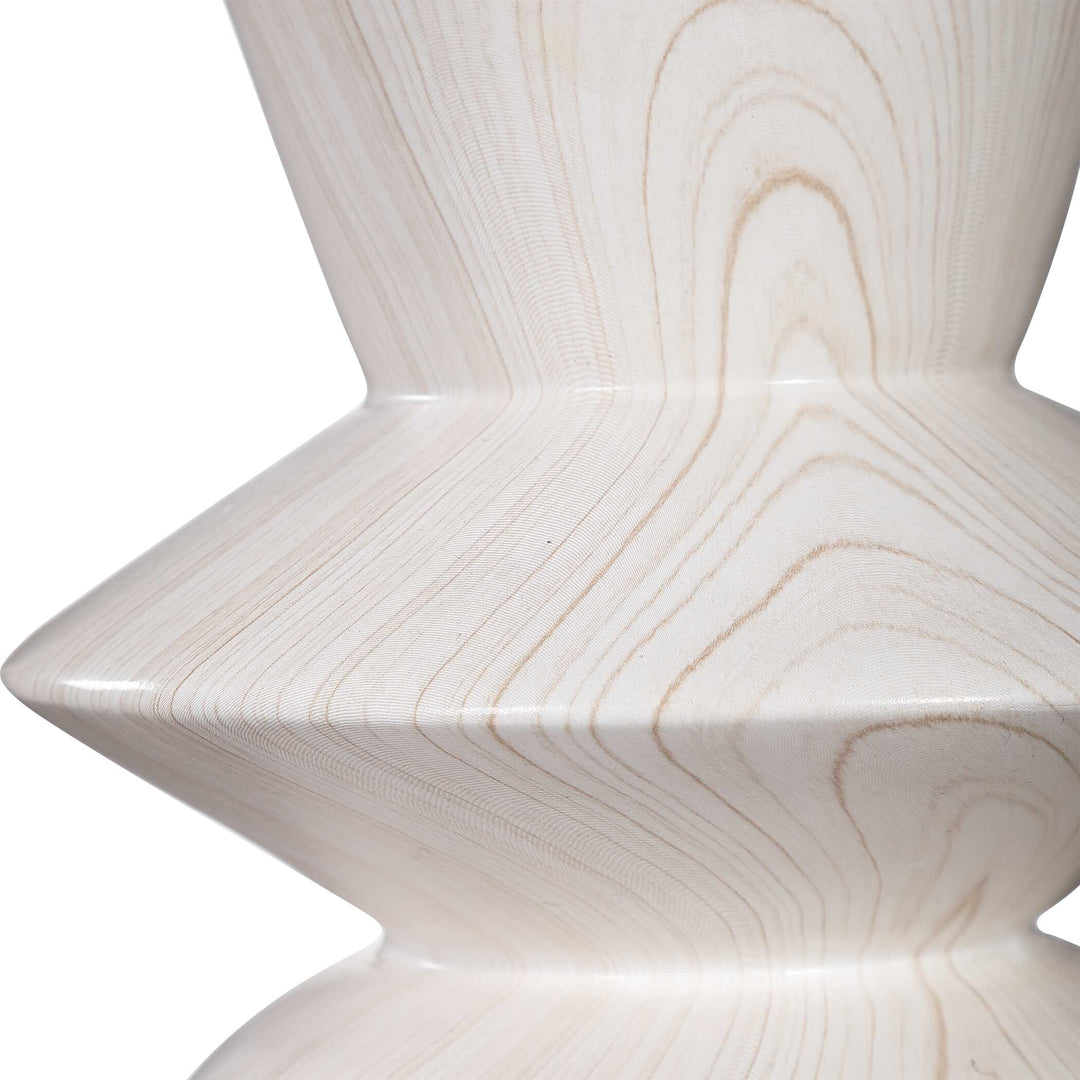 American Home Furniture Uttermost Stevens Bleached Wood Buffet Lamp