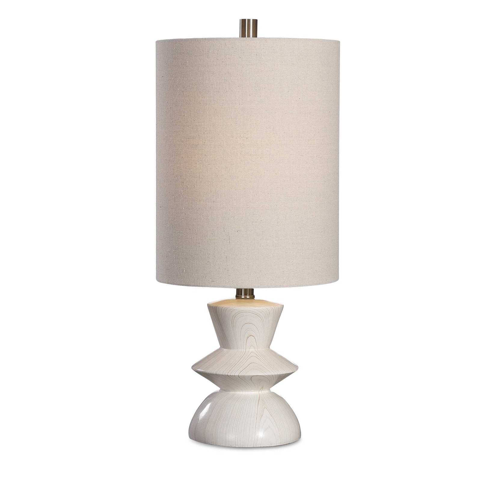 American Home Furniture Uttermost Stevens Bleached Wood Buffet Lamp
