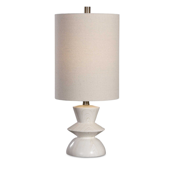 American Home Furniture Uttermost Stevens Bleached Wood Buffet Lamp