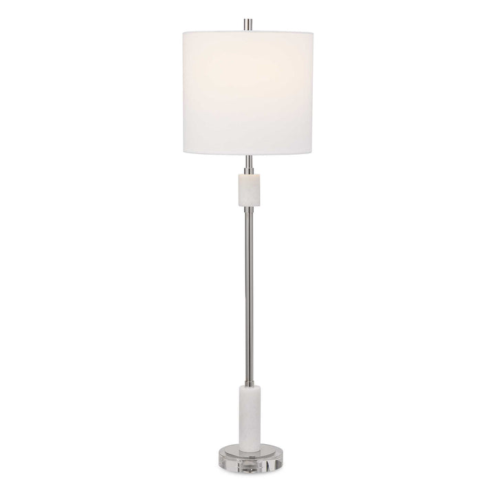 American Home Furniture Uttermost Sussex Nickel Buffet Lamp