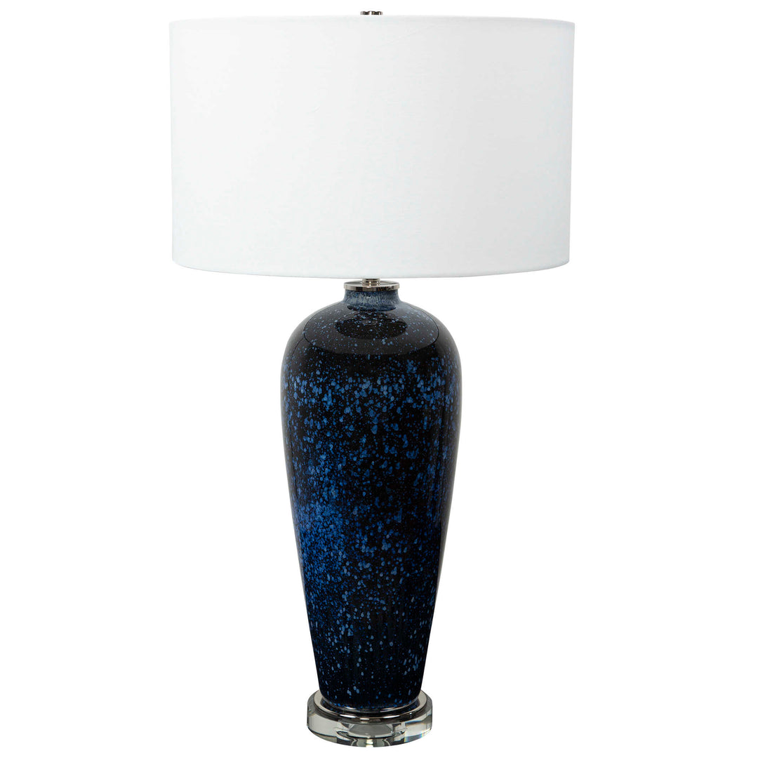 American Home Furniture Uttermost Stargazer Cobalt Navy Table Lamp
