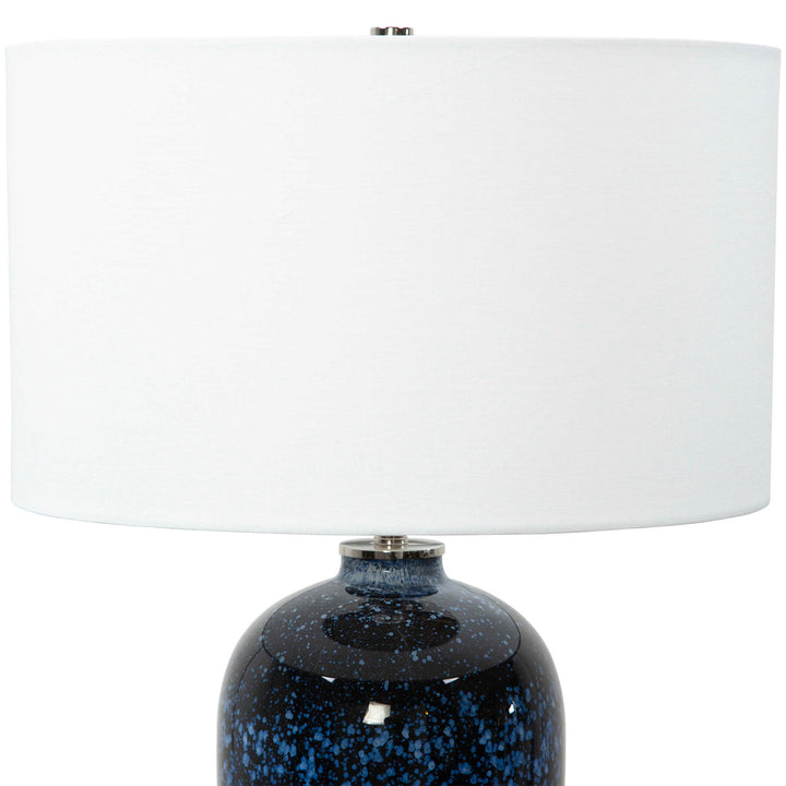 American Home Furniture Uttermost Stargazer Cobalt Navy Table Lamp