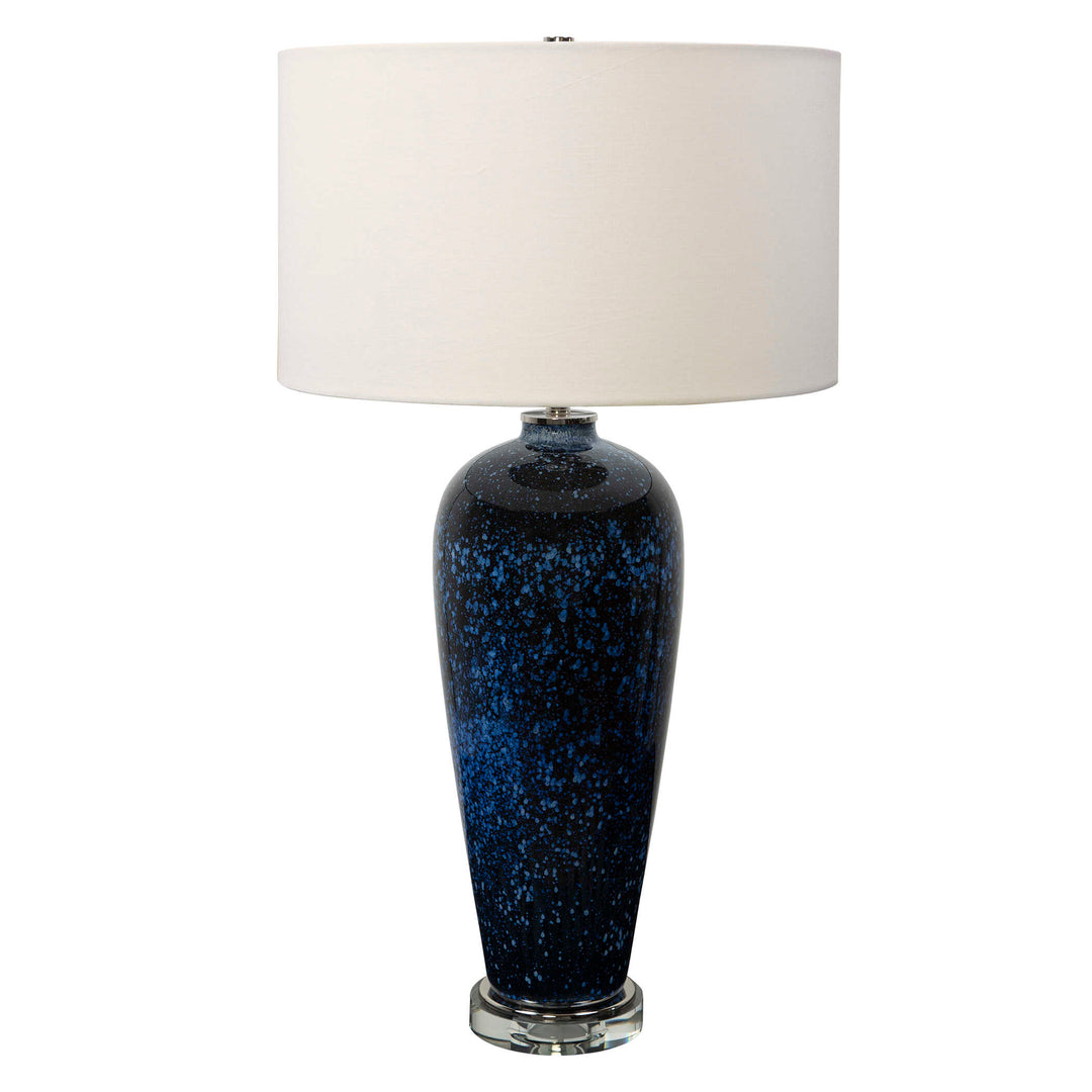 American Home Furniture Uttermost Stargazer Cobalt Navy Table Lamp