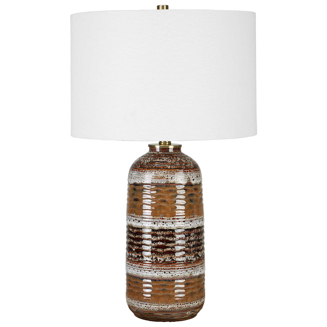 American Home Furniture Uttermost Roan Artesian Table Lamp