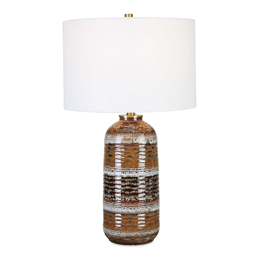 American Home Furniture Uttermost Roan Artesian Table Lamp