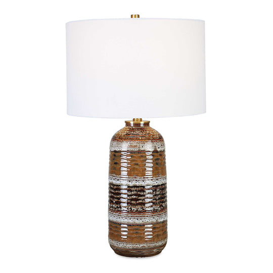 American Home Furniture Uttermost Roan Artesian Table Lamp