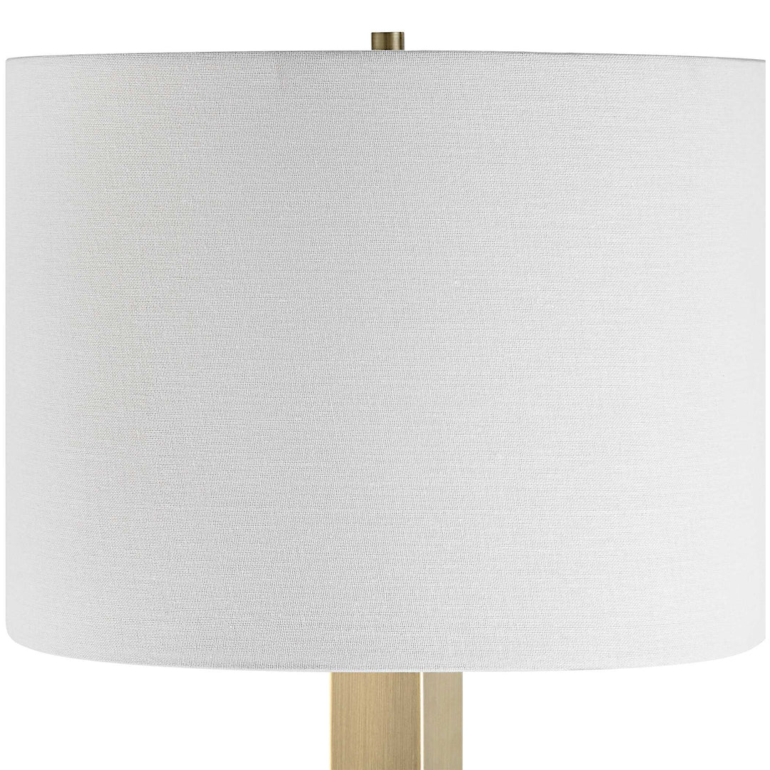 American Home Furniture Uttermost Duomo Brass Table Lamp