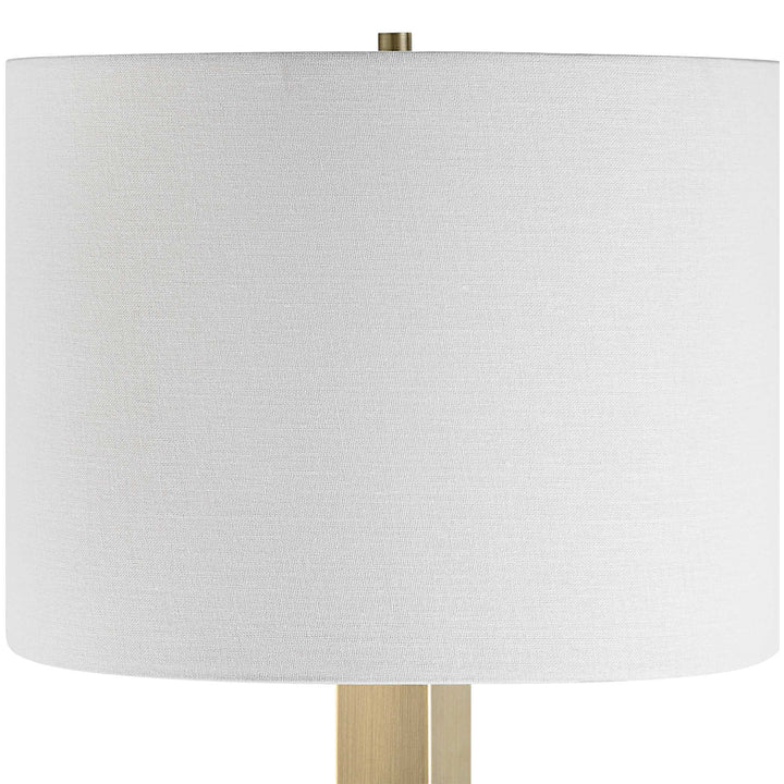 American Home Furniture Uttermost Duomo Brass Table Lamp