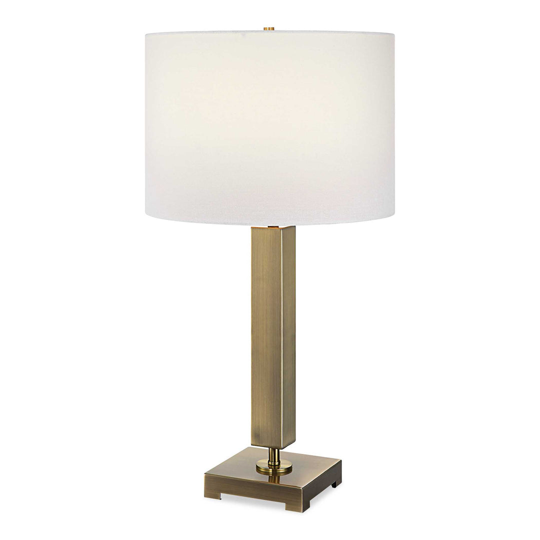 American Home Furniture Uttermost Duomo Brass Table Lamp