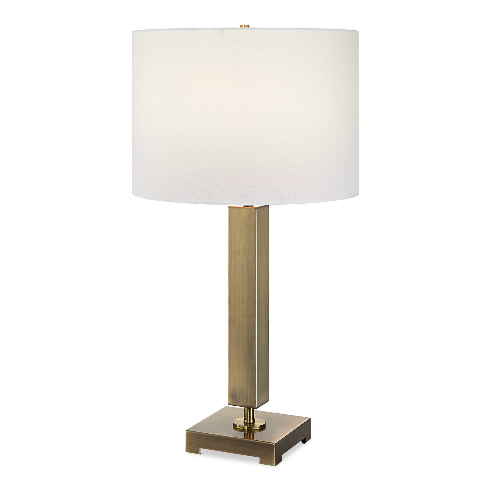American Home Furniture Uttermost Duomo Brass Table Lamp