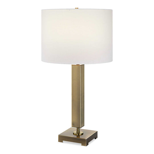 American Home Furniture Uttermost Duomo Brass Table Lamp