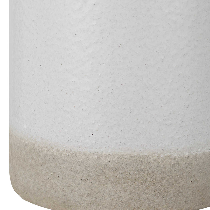 American Home Furniture Uttermost Albany White Farmhouse Table Lamp